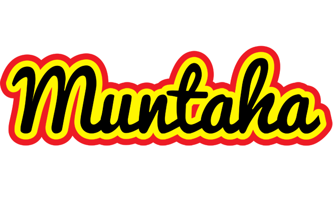 Muntaha flaming logo