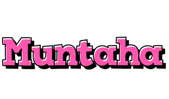 Muntaha girlish logo