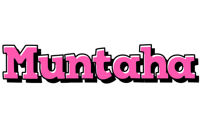 Muntaha girlish logo