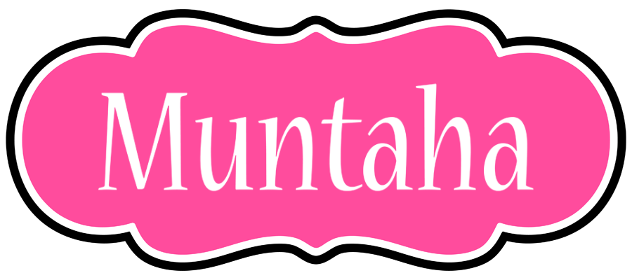 Muntaha invitation logo