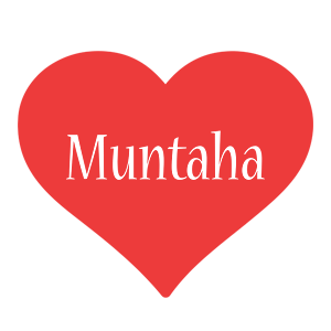 Muntaha love logo