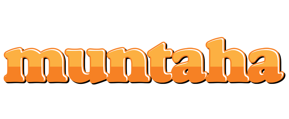 Muntaha orange logo