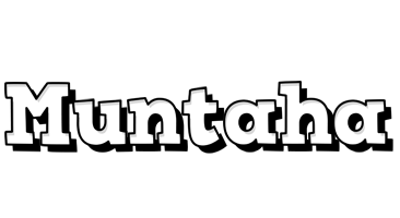 Muntaha snowing logo