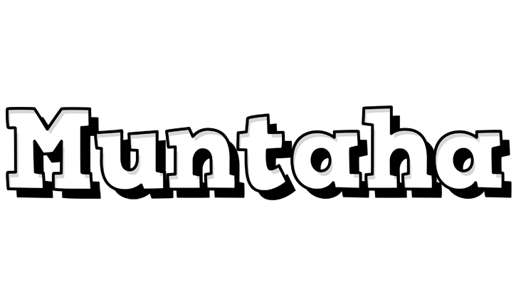 Muntaha snowing logo