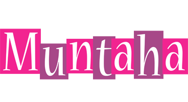 Muntaha whine logo