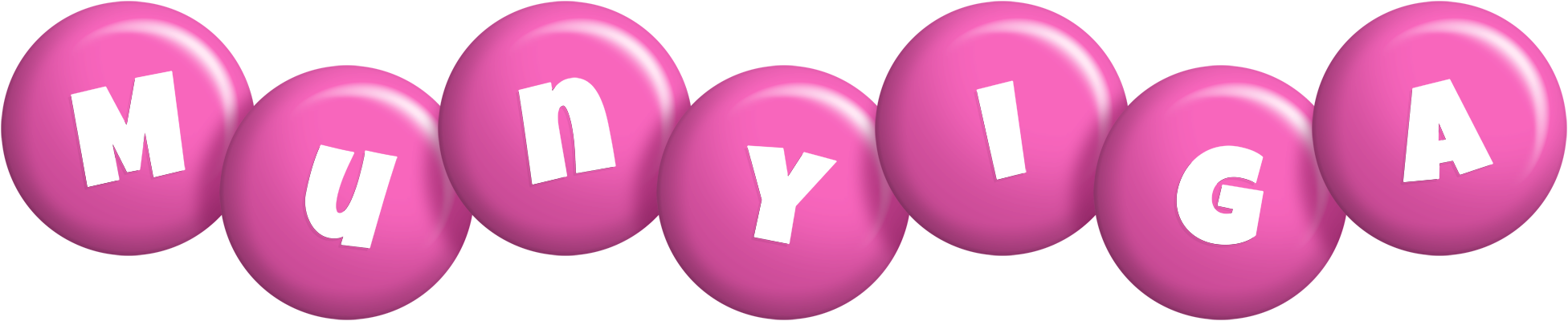 Munyiga candy-pink logo