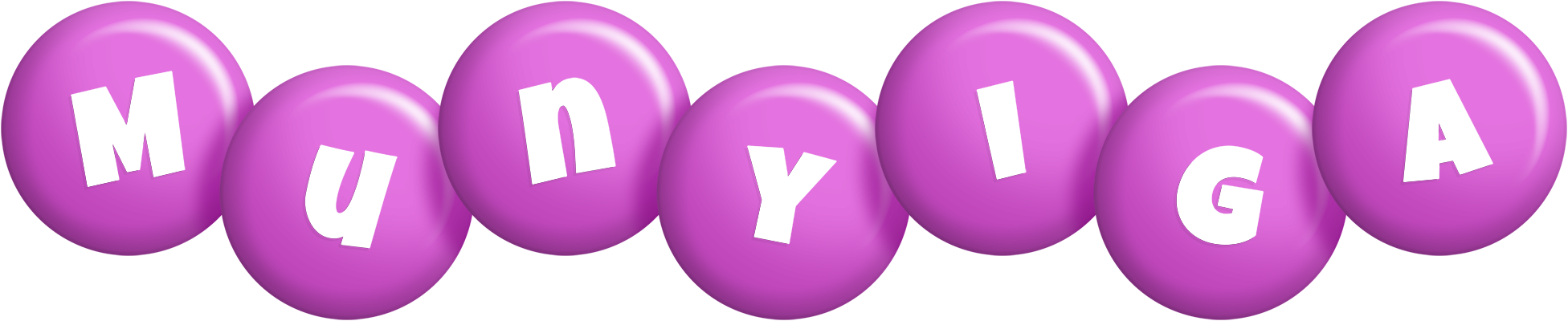 Munyiga candy-purple logo