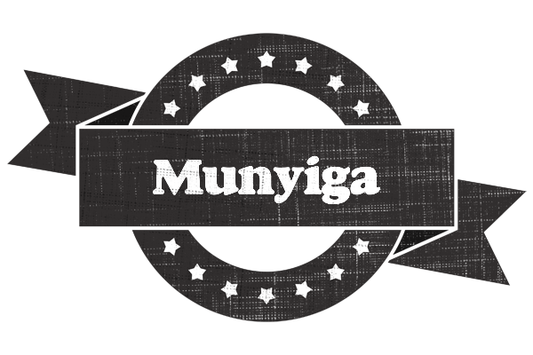 Munyiga grunge logo