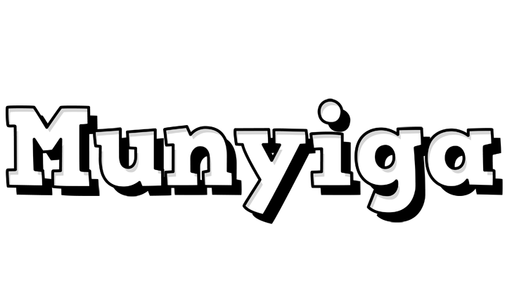 Munyiga snowing logo