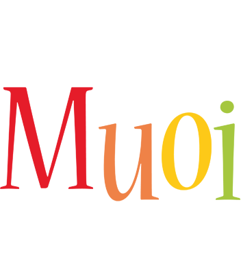 Muoi birthday logo