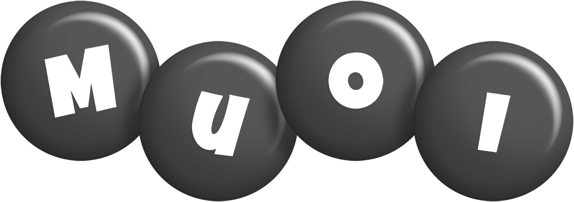 Muoi candy-black logo