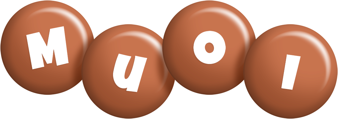 Muoi candy-brown logo