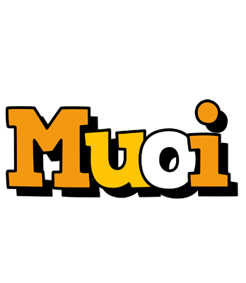 Muoi cartoon logo