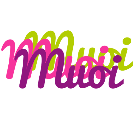 Muoi flowers logo