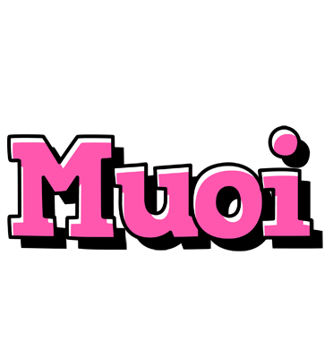 Muoi girlish logo