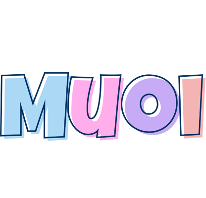 Muoi pastel logo