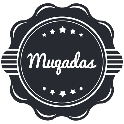Muqadas badge logo
