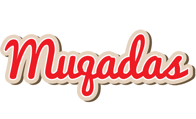 Muqadas chocolate logo