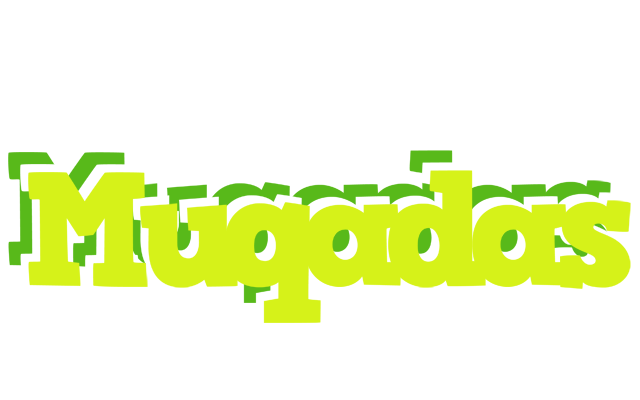 Muqadas citrus logo