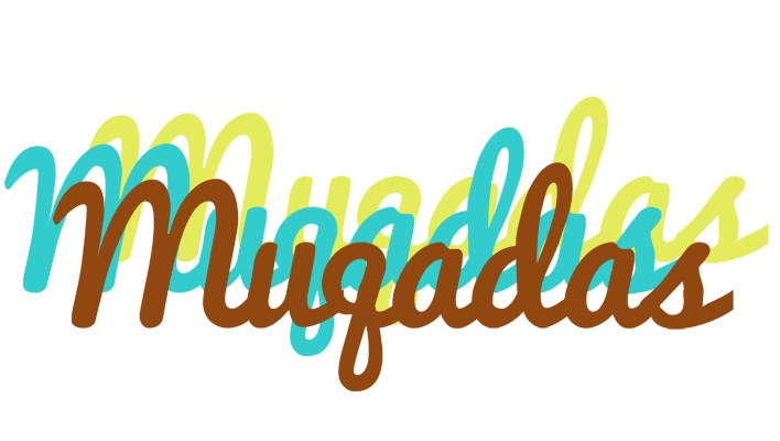 Muqadas cupcake logo