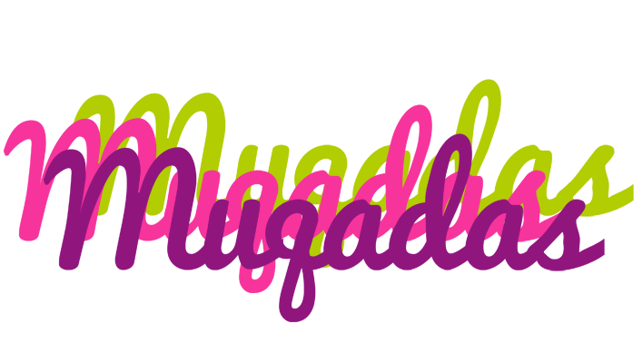 Muqadas flowers logo
