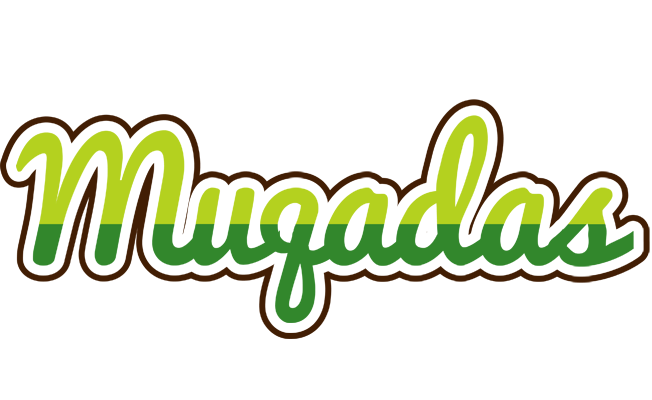 Muqadas golfing logo