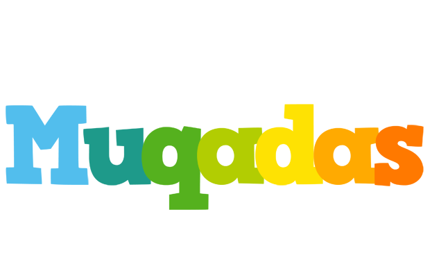 Muqadas rainbows logo