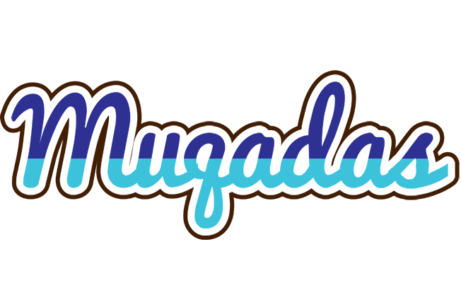 Muqadas raining logo