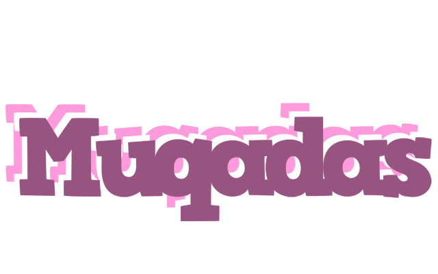 Muqadas relaxing logo