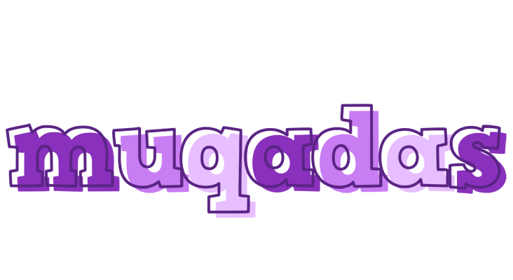 Muqadas sensual logo