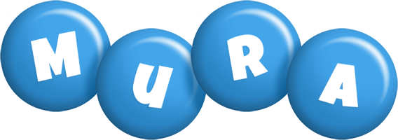 Mura candy-blue logo