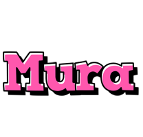 Mura girlish logo