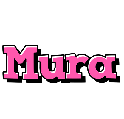 Mura girlish logo