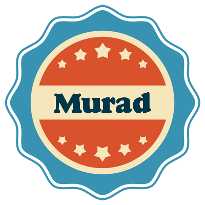 Murad labels logo