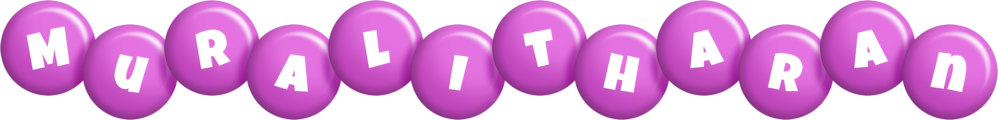 Muralitharan candy-purple logo