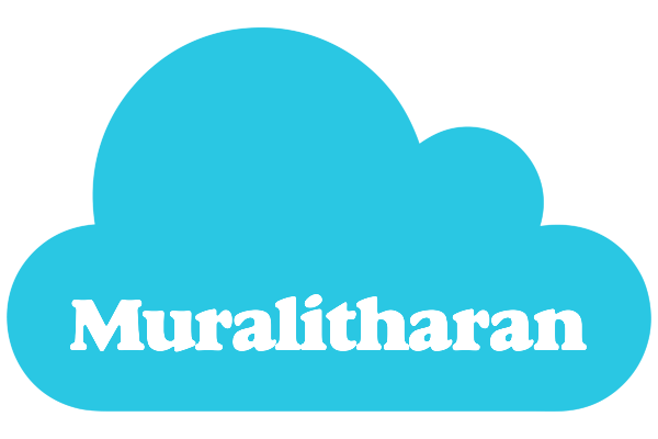 Muralitharan cloud logo