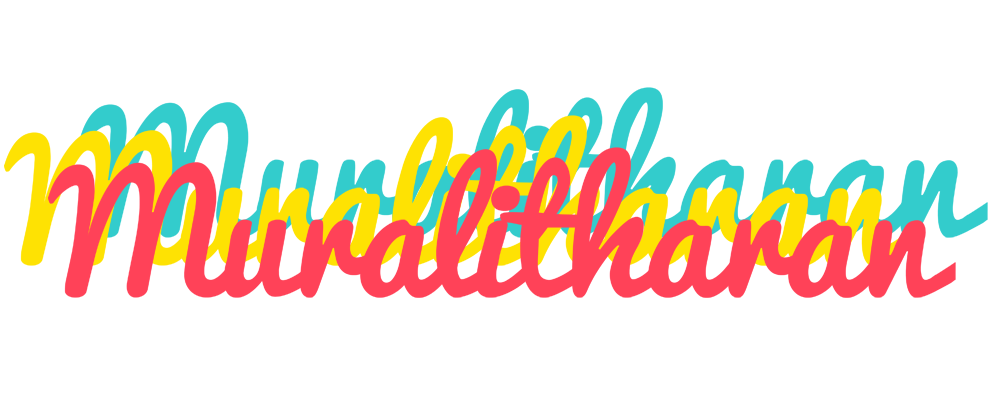 Muralitharan disco logo