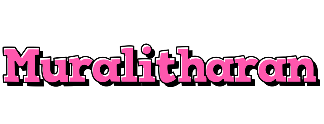 Muralitharan girlish logo