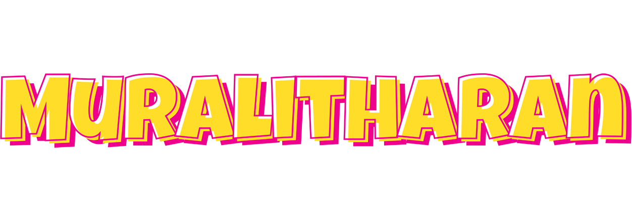 Muralitharan kaboom logo
