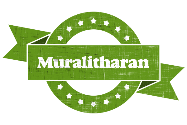 Muralitharan natural logo
