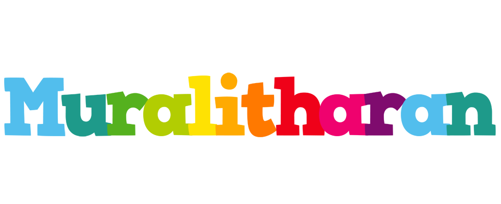 Muralitharan rainbows logo