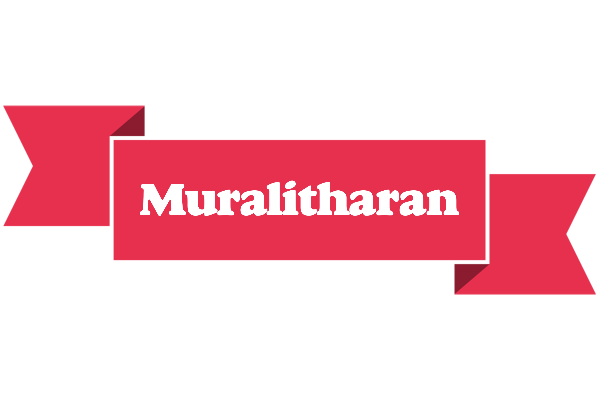 Muralitharan sale logo
