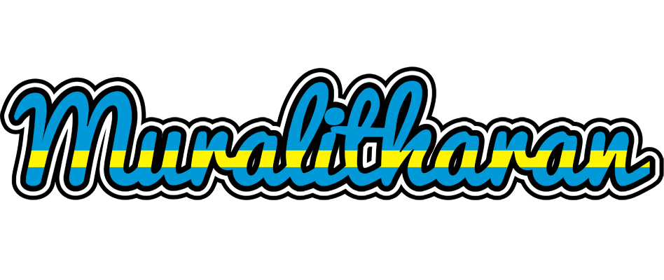 Muralitharan sweden logo