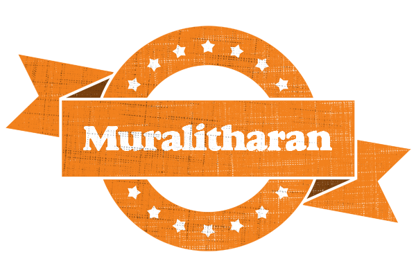 Muralitharan victory logo