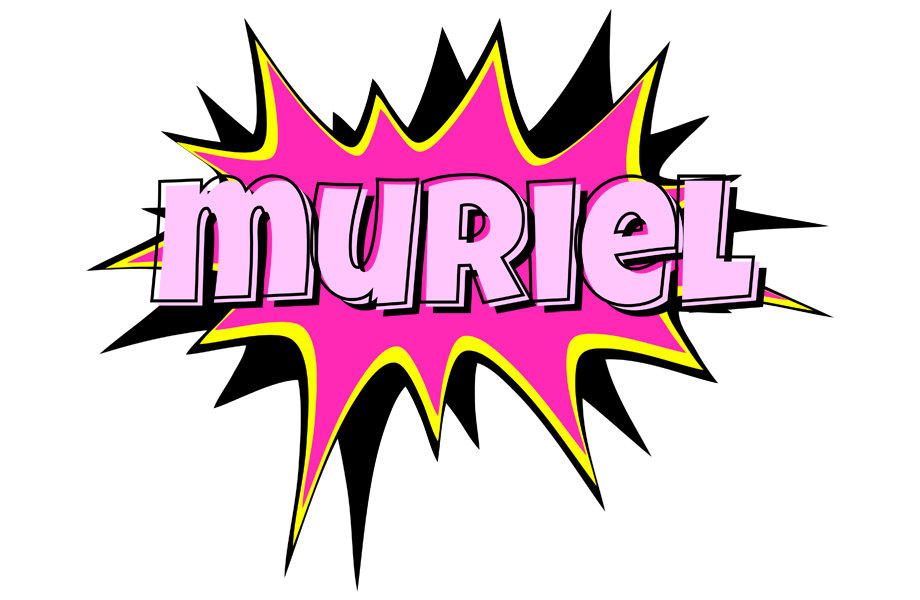 Muriel badabing logo