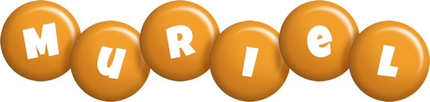 Muriel candy-orange logo