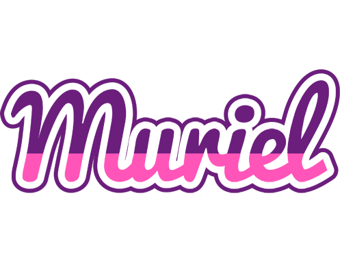 Muriel cheerful logo