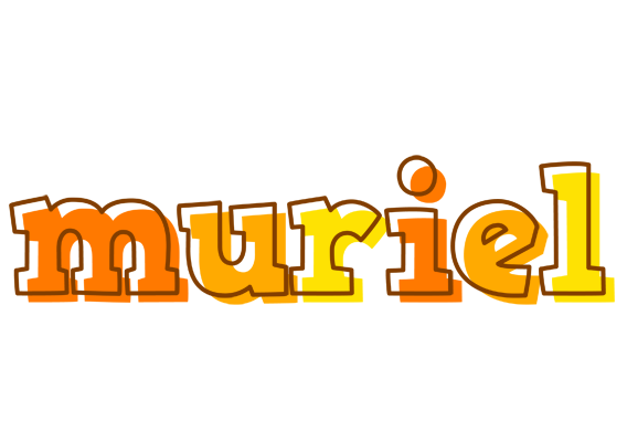 Muriel desert logo