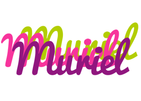 Muriel flowers logo