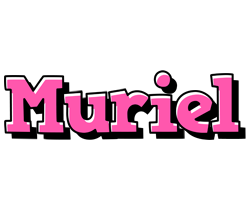 Muriel girlish logo